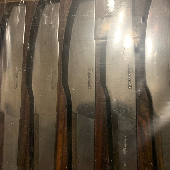 Supercut kutlery steak knives set of 6 stainless steel made in Japan - Picture 2 of 7